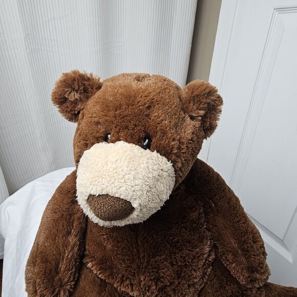 Mary Meyer Little Bit Bigger Plush Dark Chocolate Brown Teddy Bear Brownie 16" - Picture 3 of 7